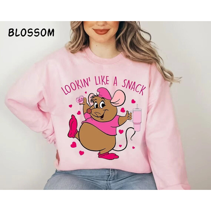 Gus Gus Lookin Like A Snack Valentine Shirt, Gus Gus Shirt, Cinderella Mouse Valentine Shirt, Disneyland Valentine Shirt, Be Mine Valentine.jpg