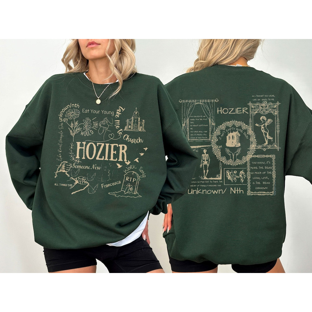 Hozier Shirt, Unreal Unearth list Shirt, Hozier Music Shirt, No Grave Can Hold My Body Down, Hozier Unreal Unearth Shirt Sweatshirt Hoodie.jpg