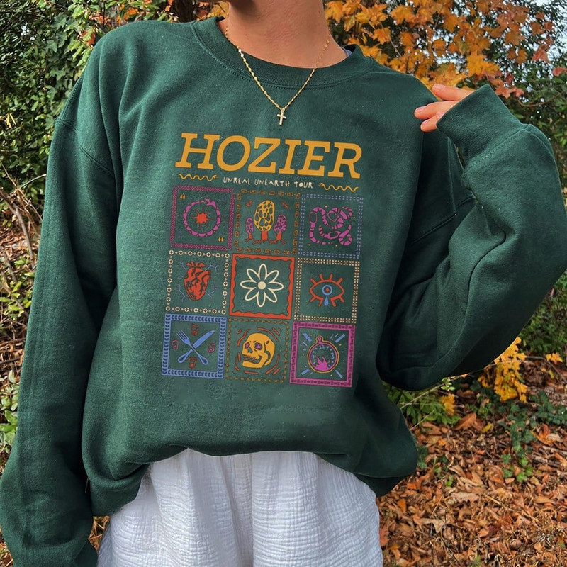 Hozier Unreal Unearth 2023 Tour Shirt, Hozier Music Shirt, No Grave Can Hold My Body Down, Hozier In A Week Shirt, Unreal Unearth Shirt 1.jpg