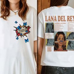lana del rey tee , lana del rey happiness is a butterfly sweatshirt, lana del rey tour, lana de