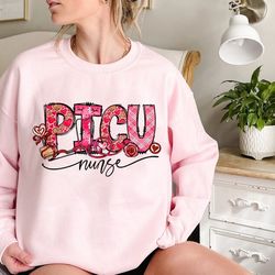 nurse valentine png bundle, valentines day png, picu png, nicu png, pediatric png, digital down