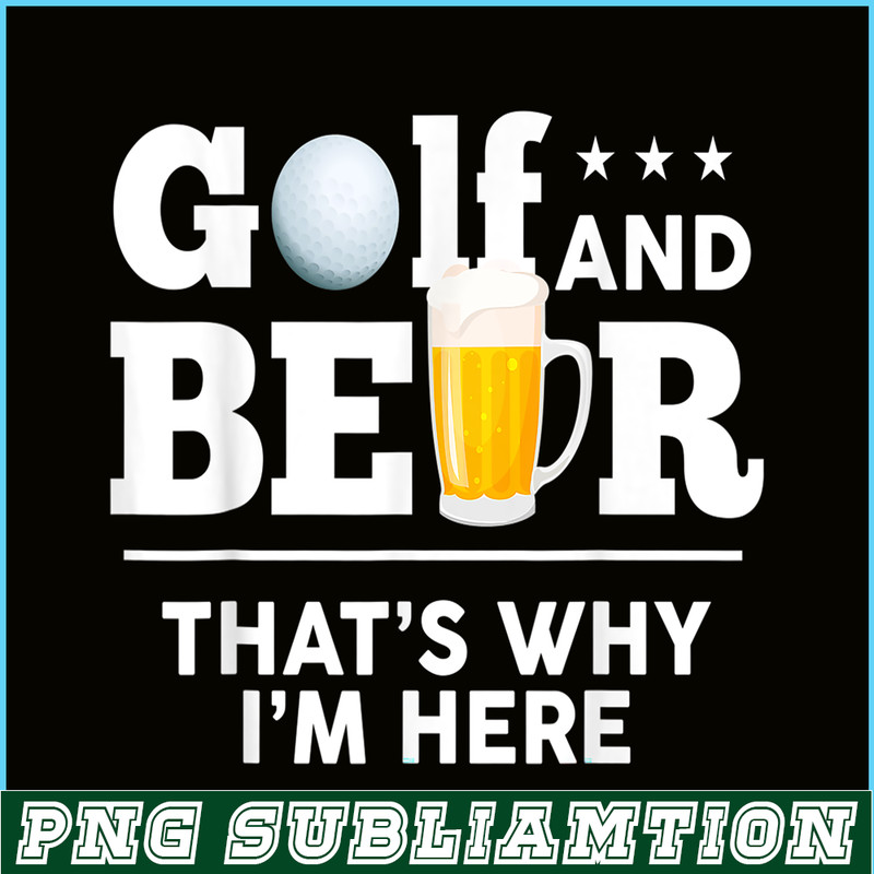 BEER28102335-Golf And Beer PNG Funny Beer Lovers PNG Beer Time PNG.png