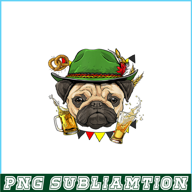 BEER28102362-Pug Oktoberfest PNG German Beer Fest PNG Dog And Beer PNG.png