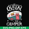 CMP100-Queen of the camper svg, png, dxf, eps digital file CMP100.jpg