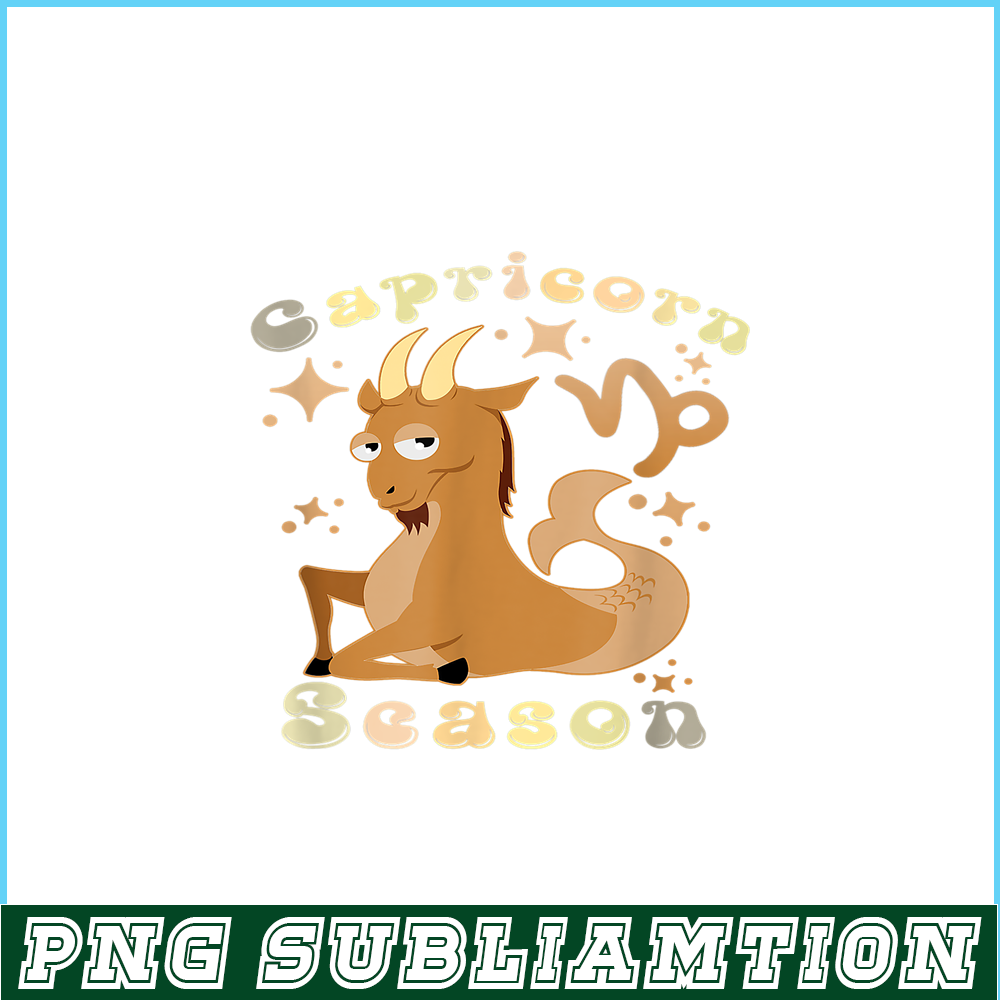 CPB28102337-Capricorn Season PNG Zodiac Sign PNG Horoscope Cartoon PNG.png