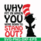 DR00025-Why fit in when you were born to stand out svg, png, dxf, eps file DR00025.jpg