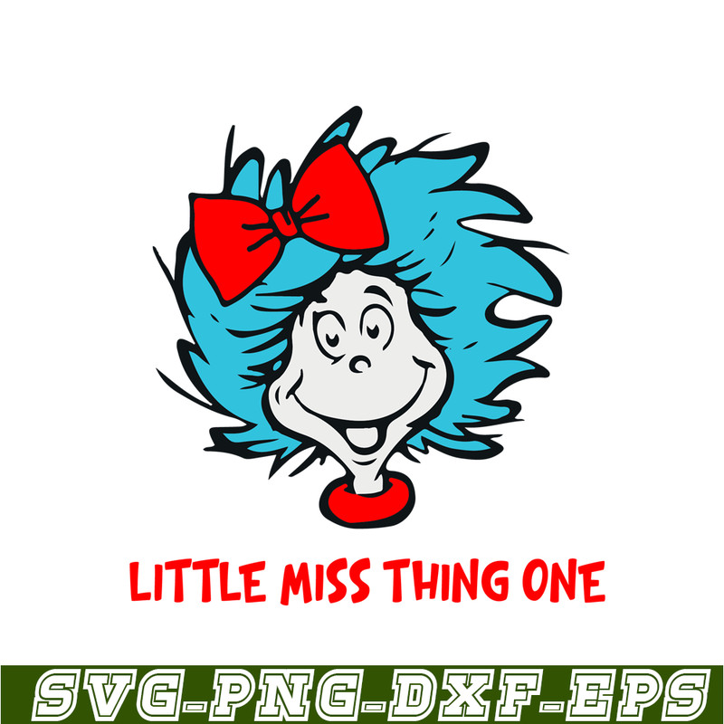 DS104122307-Little Miss Thing One SVG, Dr Seuss SVG, Cat In The Hat SVG DS104122307.png