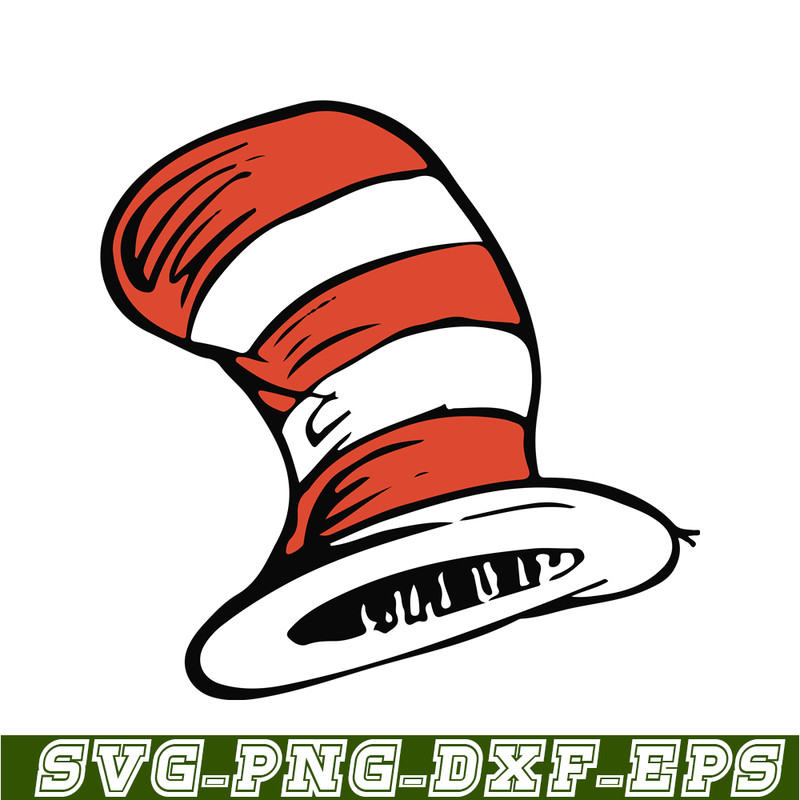 DS104122323-Red and white striped hat SVG, Dr Seuss SVG, Cat in the Hat SVG DS104122323.png