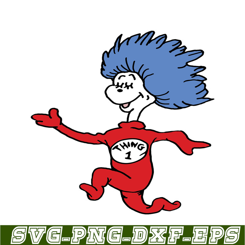 DS104122357-Dr Seuss Thing 1 SVG, Dr Seuss SVG, Cat in the Hat SVG DS104122357.png