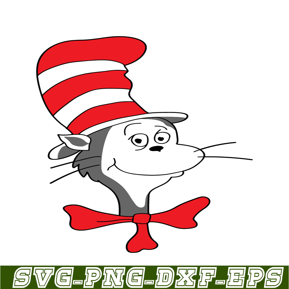 DS205122385-The Happy Face Of The Cat SVG, Dr Seuss SVG, Cat In The Hat SVG DS205122385.png