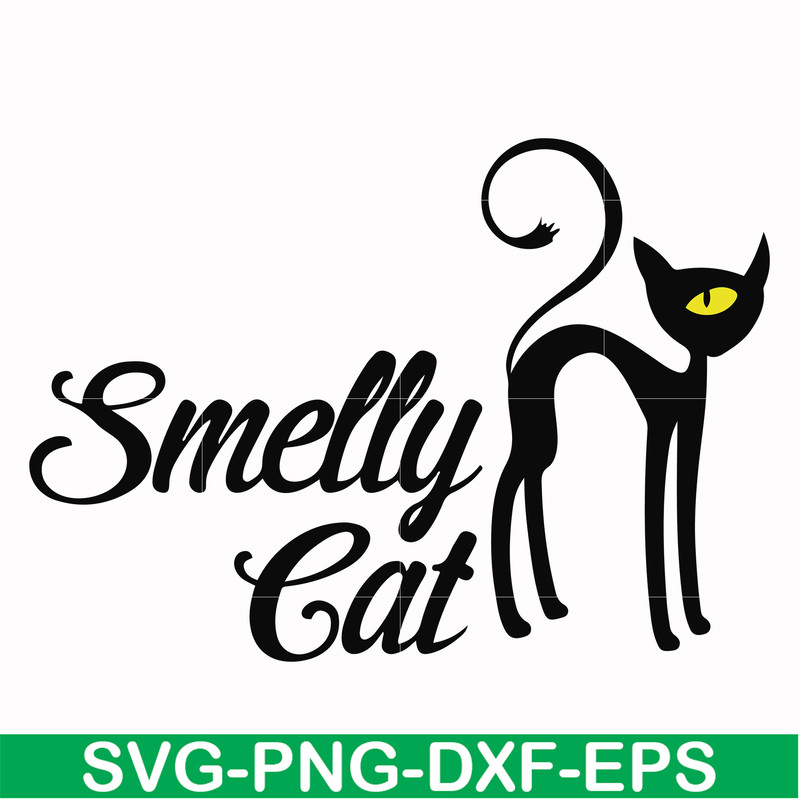 FN0001004-Smelly cat svg, png, dxf, eps file FN0001004.jpg