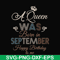 BD0080-A Queen Was Born In September Happy Birthday To Me svg, png, dxf, eps digital file BD0080.jpg