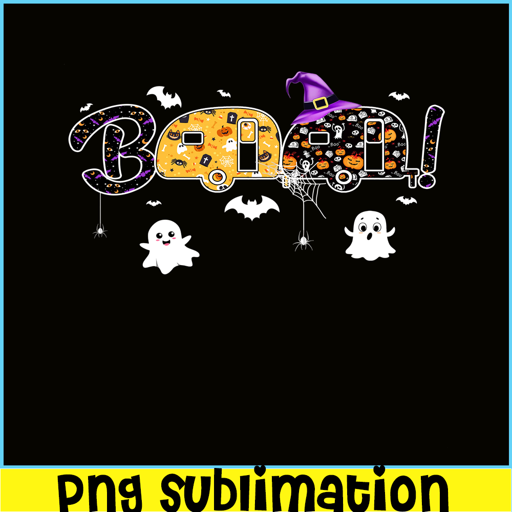 CAMP07112334-Boo And Camper Van PNG Camper Costume PNG Halloween And Camp PNG.png