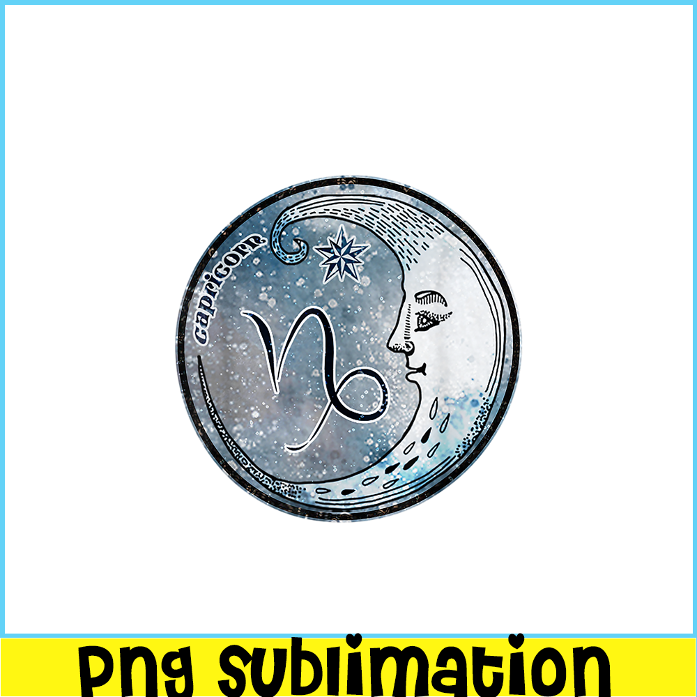 CPB28102323-Capricorn Moon PNG Sign Astrology PNG Zodiac Symbol PNG.png