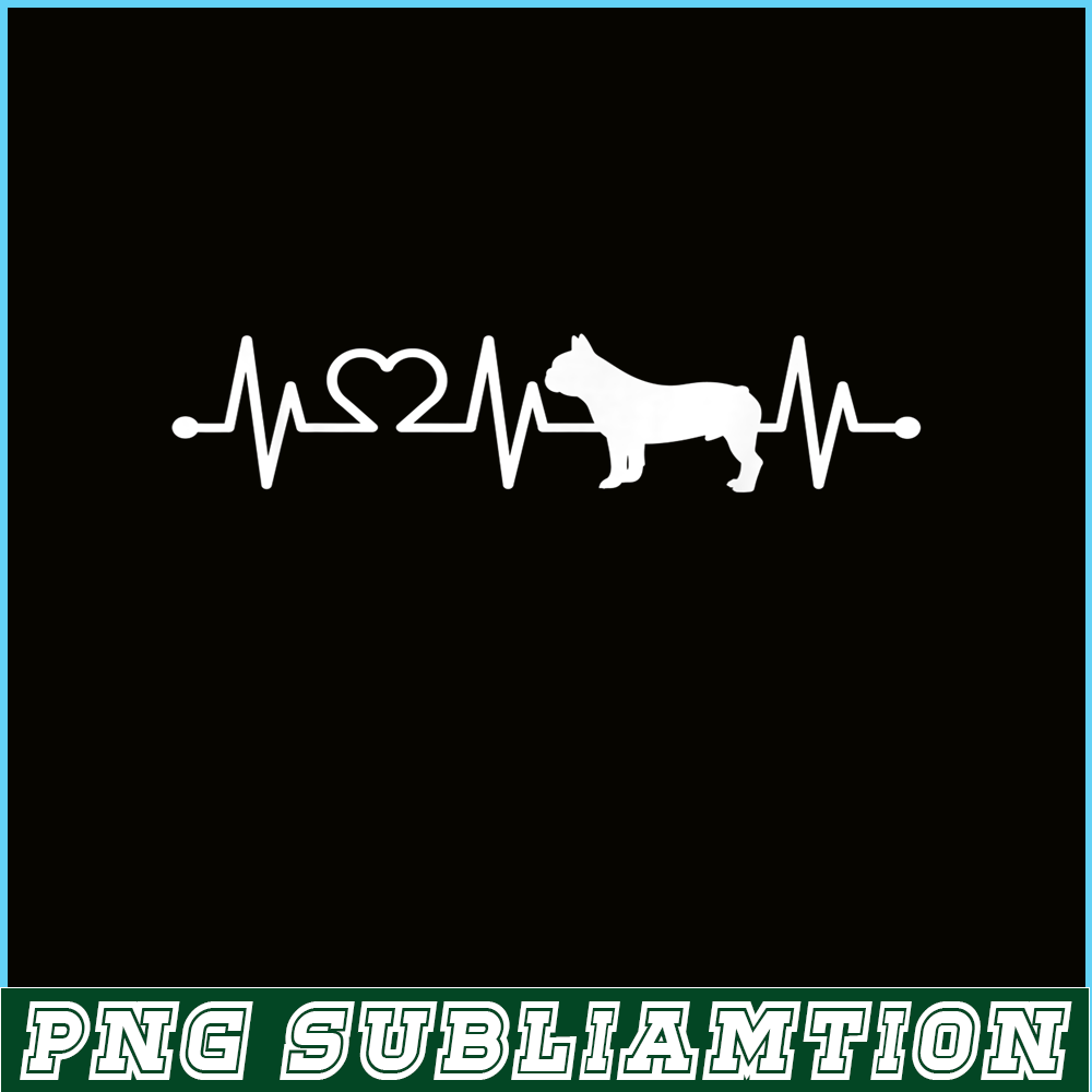 HL161023159-Heartbeat French Bulldog PNG, Frenchie Bulldog PNG, French Dog Artwork PNG.png