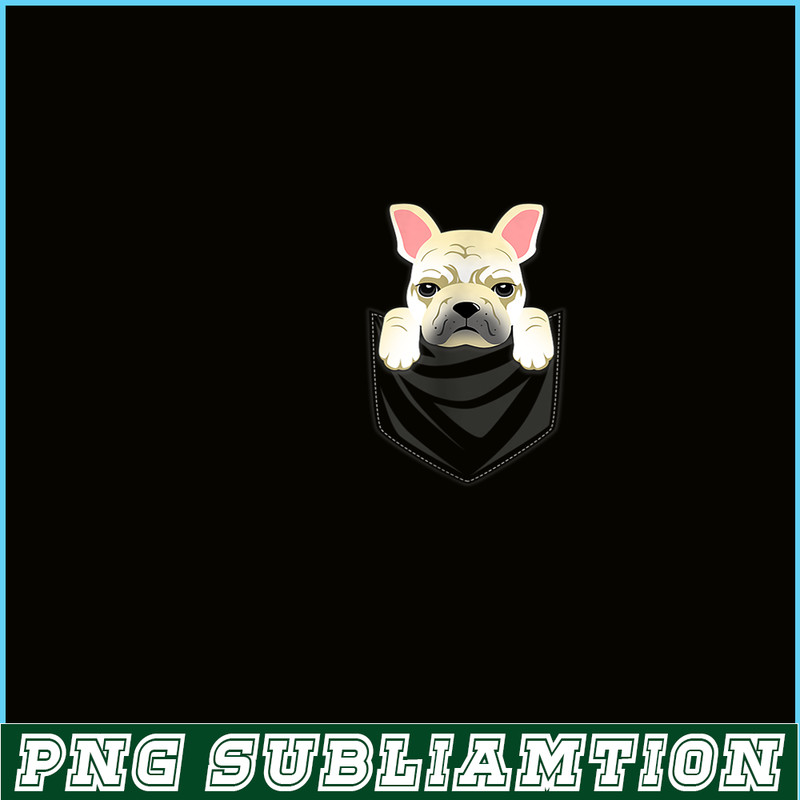 HL16102318-Cream French Bulldog PNG, Frenchie Dog PNG, Bulldog Mascot PNG.png