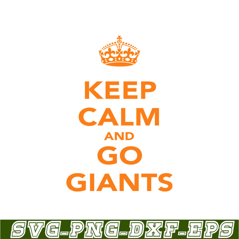 MLB204122386-Keep Calm And Go Giants SVG, Major League Baseball SVG, Baseball SVG MLB204122386.png