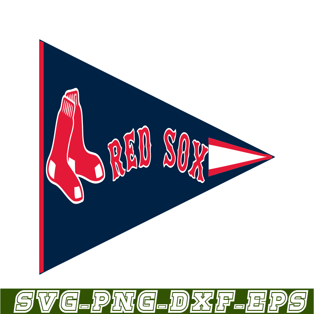 MLB30112355-The Flag Of Boston Red Sox SVG PNG DXF EPS AI, Major League Baseball SVG, MLB Lovers SVG MLB30112355.png