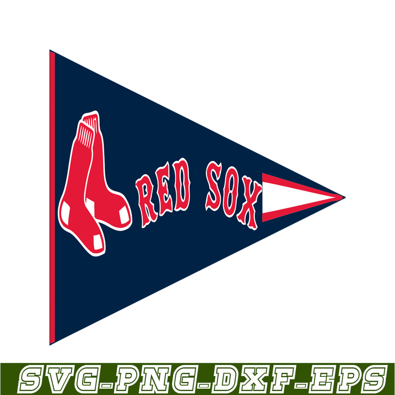 MLB30112355-The Flag Of Boston Red Sox SVG PNG DXF EPS AI, Major League Baseball SVG, MLB Lovers SVG MLB30112355.png