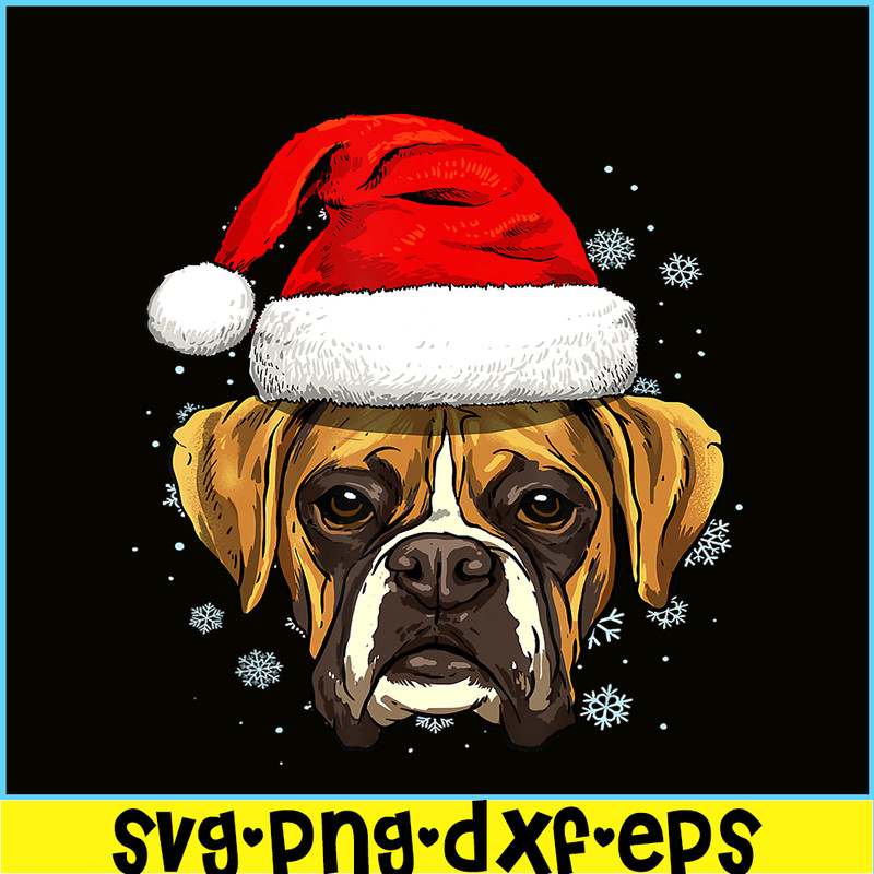PNG141023108-Boxer Santa Hat Christmas Boys Girls Xmas Gift T-Shirt Png.png