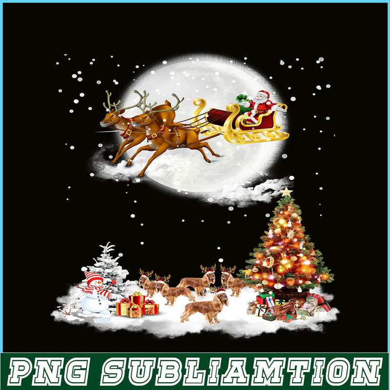 PNG141023123-Cavalier King charles spaniel Christmas Santa Xmas Gifts Men Sweatshirt Png.png