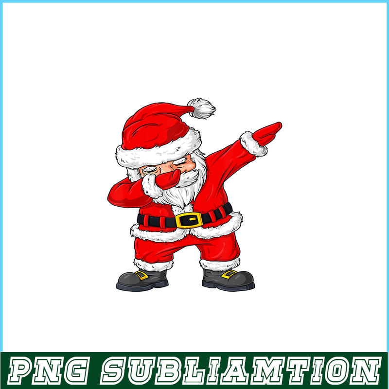 PNG141023150-Christmas Dabbing Santa Claus Boys Girls Kids Xmas Dab Gift T-Shirt Png.png