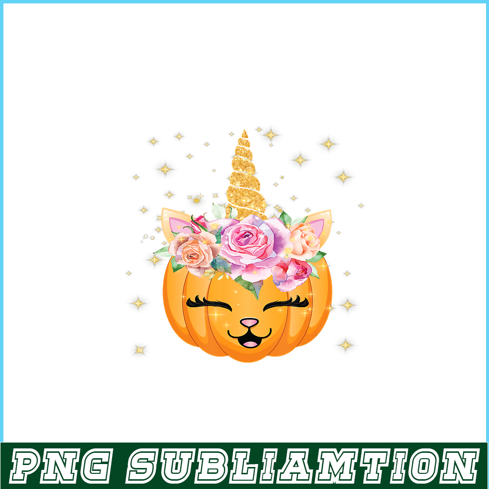 PNG14102348-Cat Halloween Shirt For Women Girls Kids Cute Unicorn Cat T-Shirt Png.png
