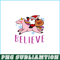 PNG14102366-Unicorn Christmas Believe Cute Santa Unicorn Xmas Girls T-Shirt Png.png