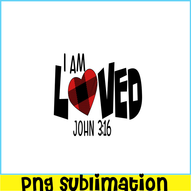 VLT21102306-I Am Loved PNG, Sweet Valentine PNG, Valentine Holidays PNG.png