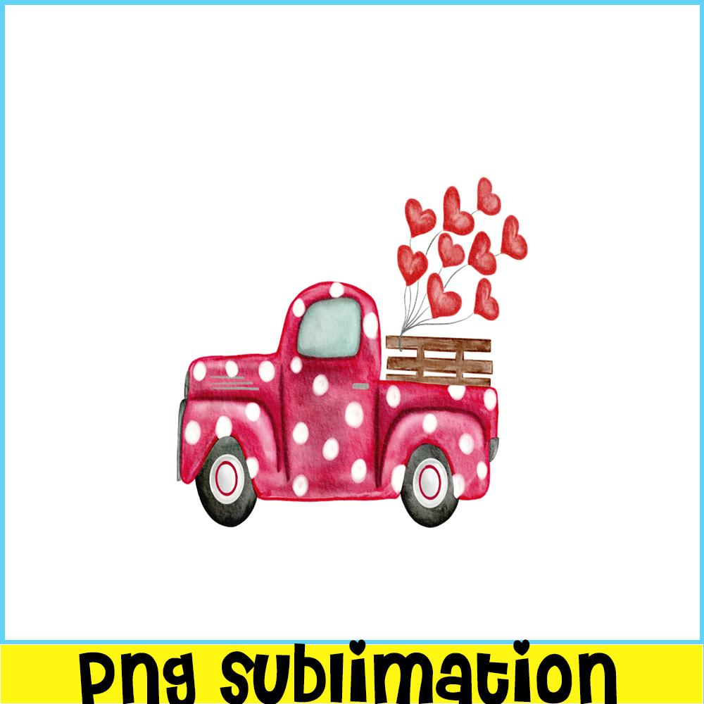 VLT211023100-Love Truck PNG, Sweet Valentine PNG, Valentine Holidays PNG.png