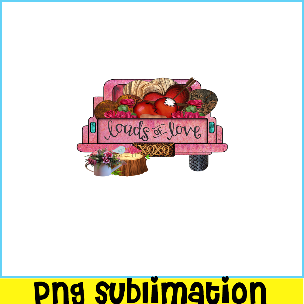 VLT21102317-Load Of Love Vegetable PNG, Retro Valentine PNG, Valentine Holidays PNG.png