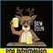 BEER28102314-Brew Dolph PNG Funny Rudolph PNG Christmas Holiday PNG.png