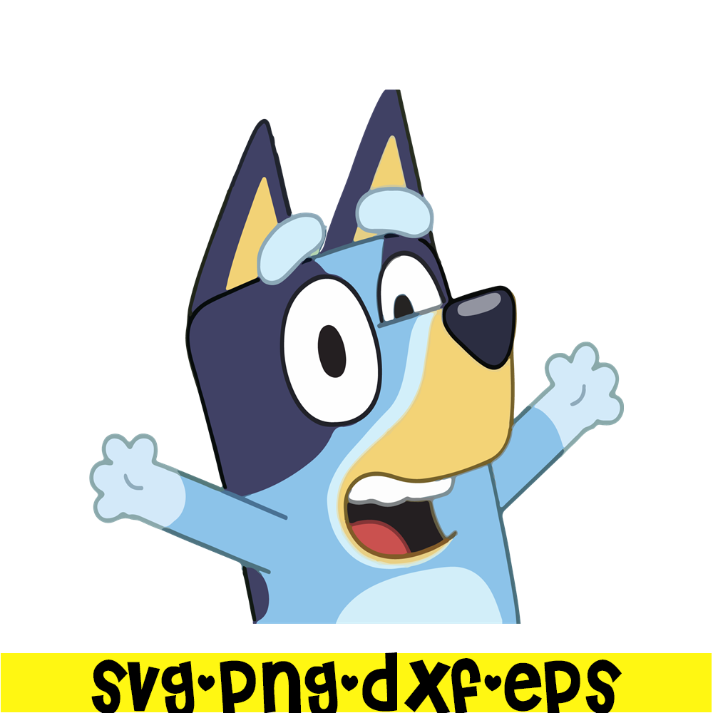 BL22112339-Happy Bandit Heeler SVG PDF PNG Bandit Bluey SVG Bluey Character SVG.png