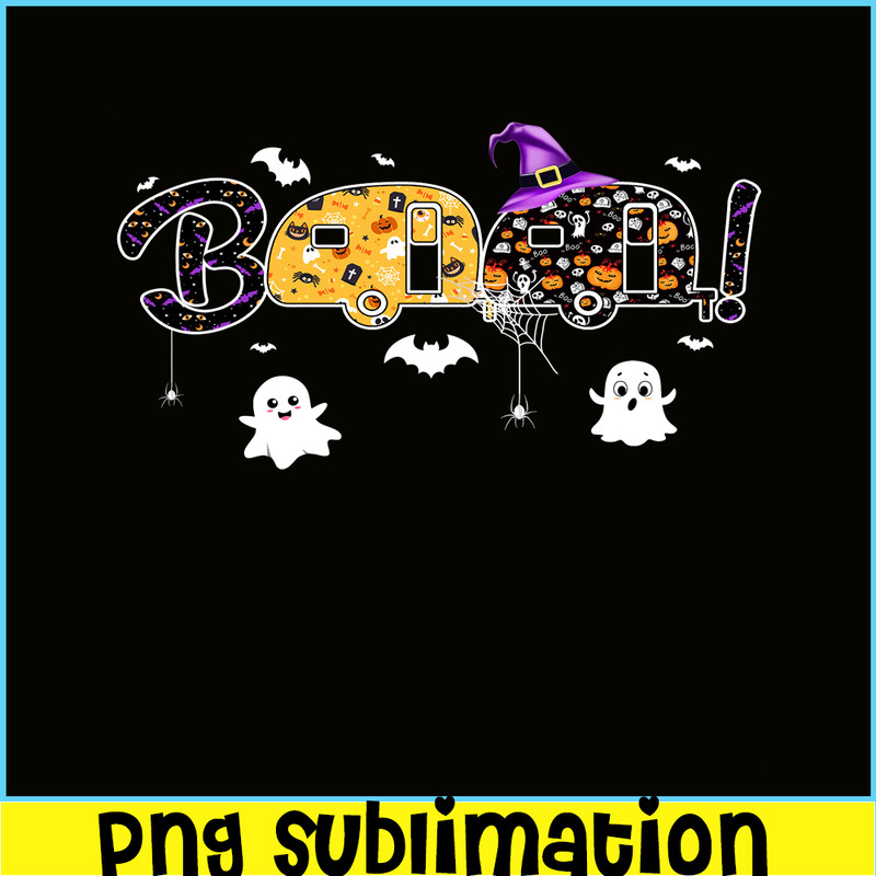 CAMP07112334-Boo And Camper Van PNG Camper Costume PNG Halloween And Camp PNG.png