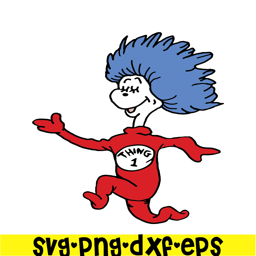 DS104122357-Dr Seuss Thing 1 SVG, Dr Seuss SVG, Cat in the Hat SVG DS104122357.png