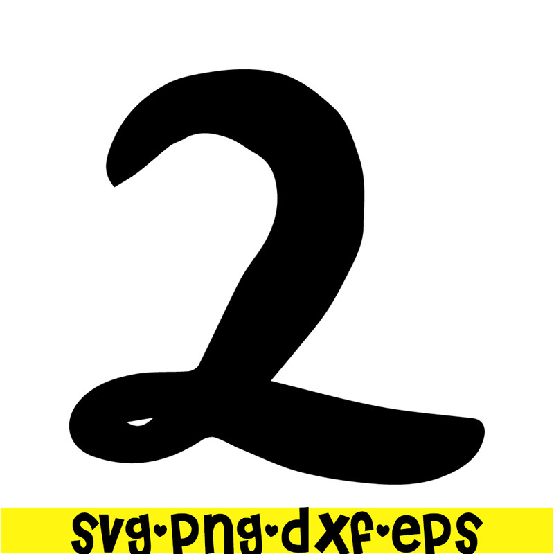 DS104122392-The Second Number SVG, Dr Seuss SVG, Cat in the Hat SVG DS104122392.png