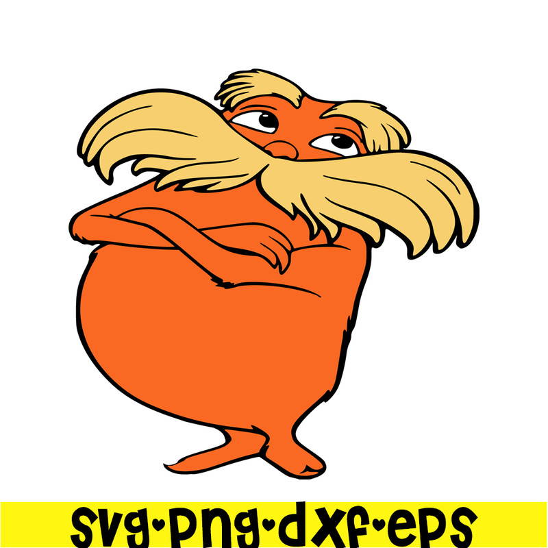 DS105122314-Lorax Character SVG, Dr Seuss SVG, Dr. Seuss' the Lorax SVG DS105122314.png