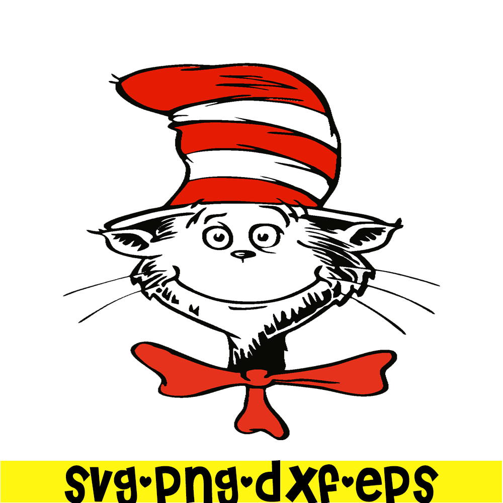 DS205122333-The Cat Face SVG, Dr Seuss SVG, Cat In The Hat SVG DS205122333.png