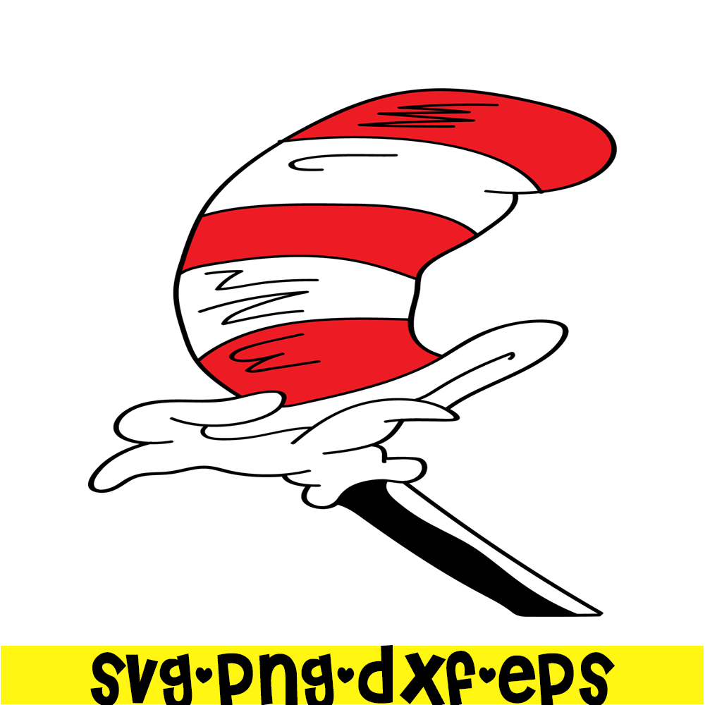 DS205122358-The Hat On The Hand SVG, Dr Seuss SVG, Cat In The Hat SVG DS205122358.png