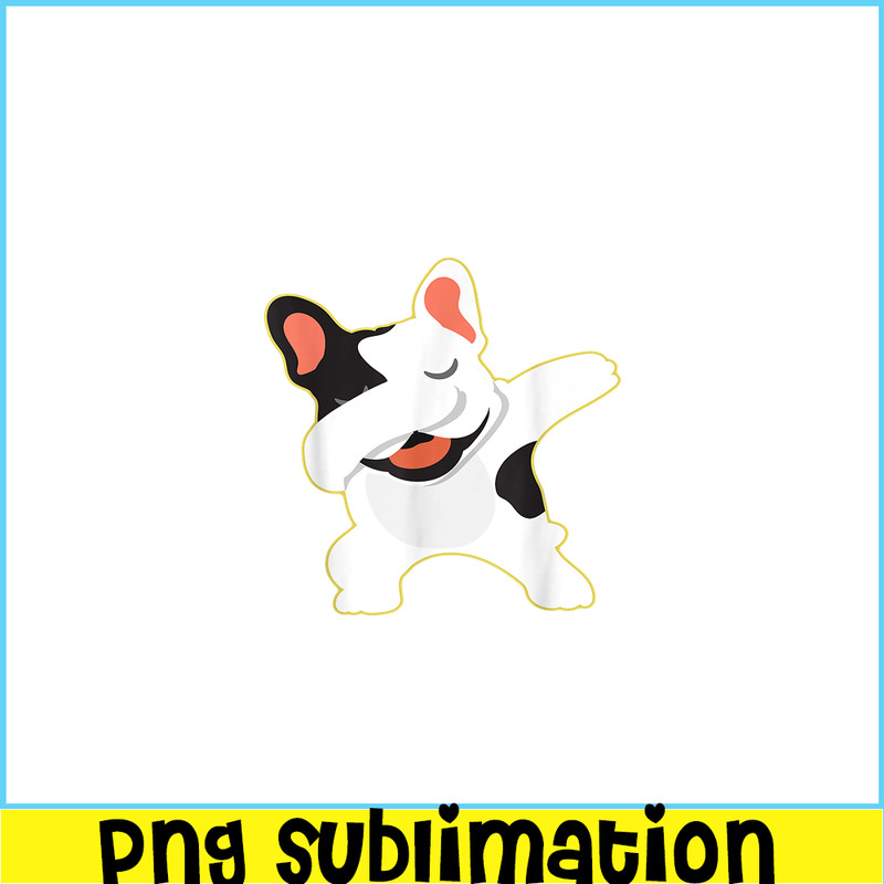 HL16102327-Dabbing French Bulldog PNG, Frenchie Dog Lover PNG, Bulldog Mascot PNG.png