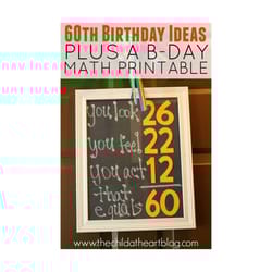 60th birthday funny math svg, birthday svg, 60th birthday svg, 60 years old svg, born in 1961 svg, you look 26 svg, you