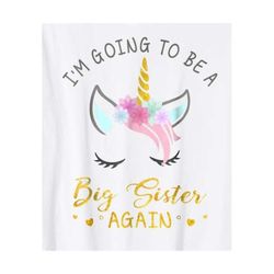 im going to be a big sister again svg, family svg, big sister svg, sister svg, be sister svg, new sister svg, be sister