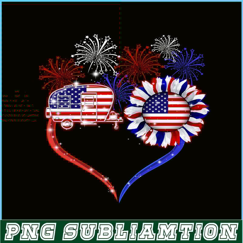 CAMP07112342-American Independence Day PNG Camper American Flag PNG Camping PNG.png