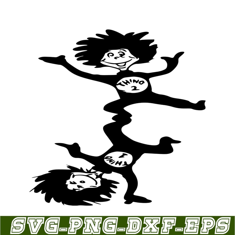 DS105122327-Naughty Thing 1 And Thing 2 SVG, Dr Seuss SVG, Cat In The Hat SVG DS105122327.png