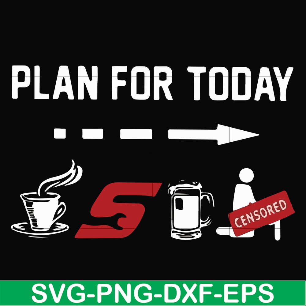 FN000167-Plan for today svg, png, dxf, eps file FN000167.jpg