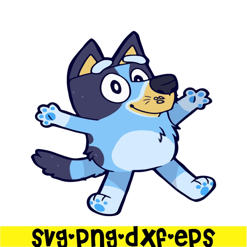 BL22112331-Funny Bandit Heeler SVG PDF PNG Bluey Character SVG Bluey Cartoon SVG.png