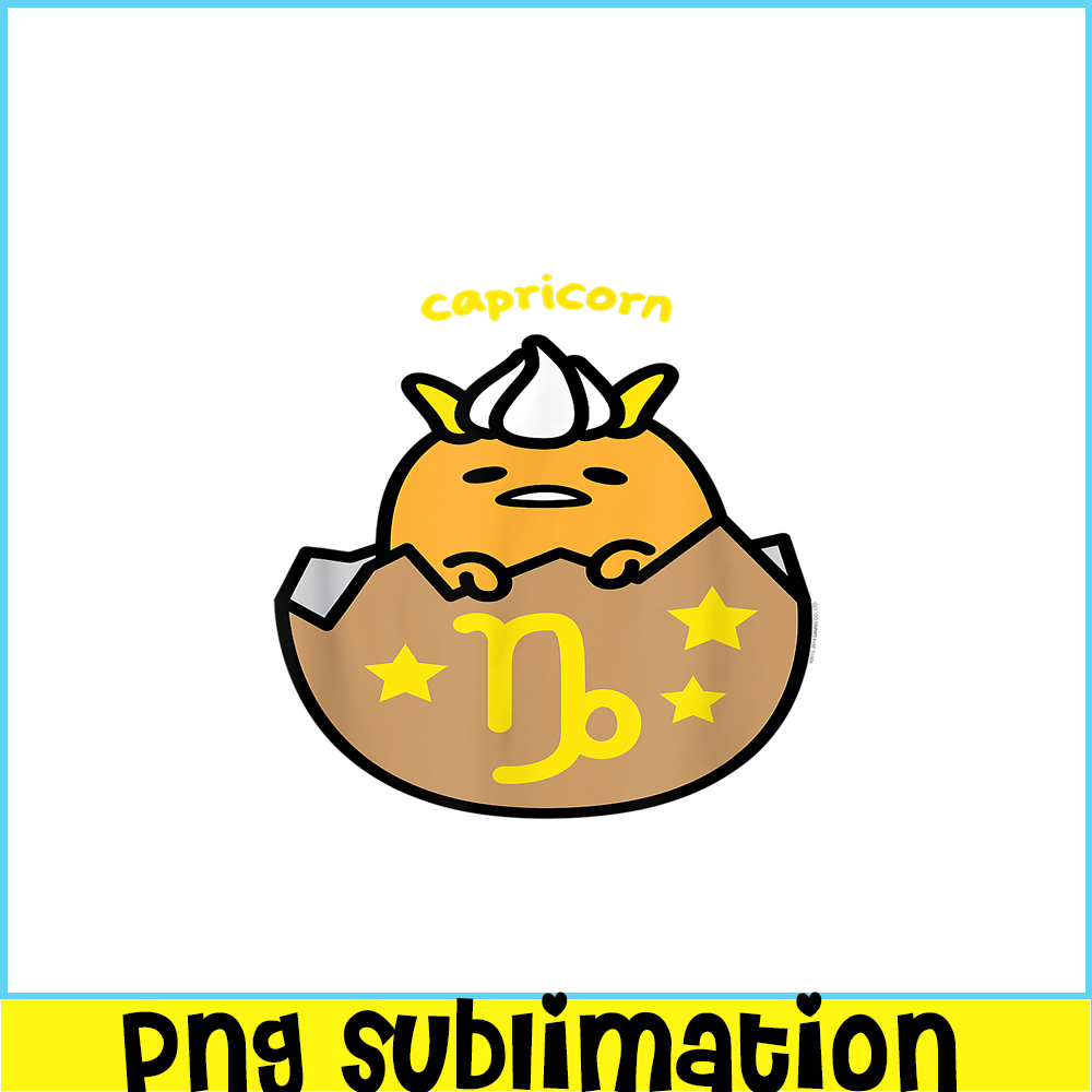 CPB28102356-Gudetama Zodiac PNG Capricorn Cartoon PNG Capricorn Sign PNG.png