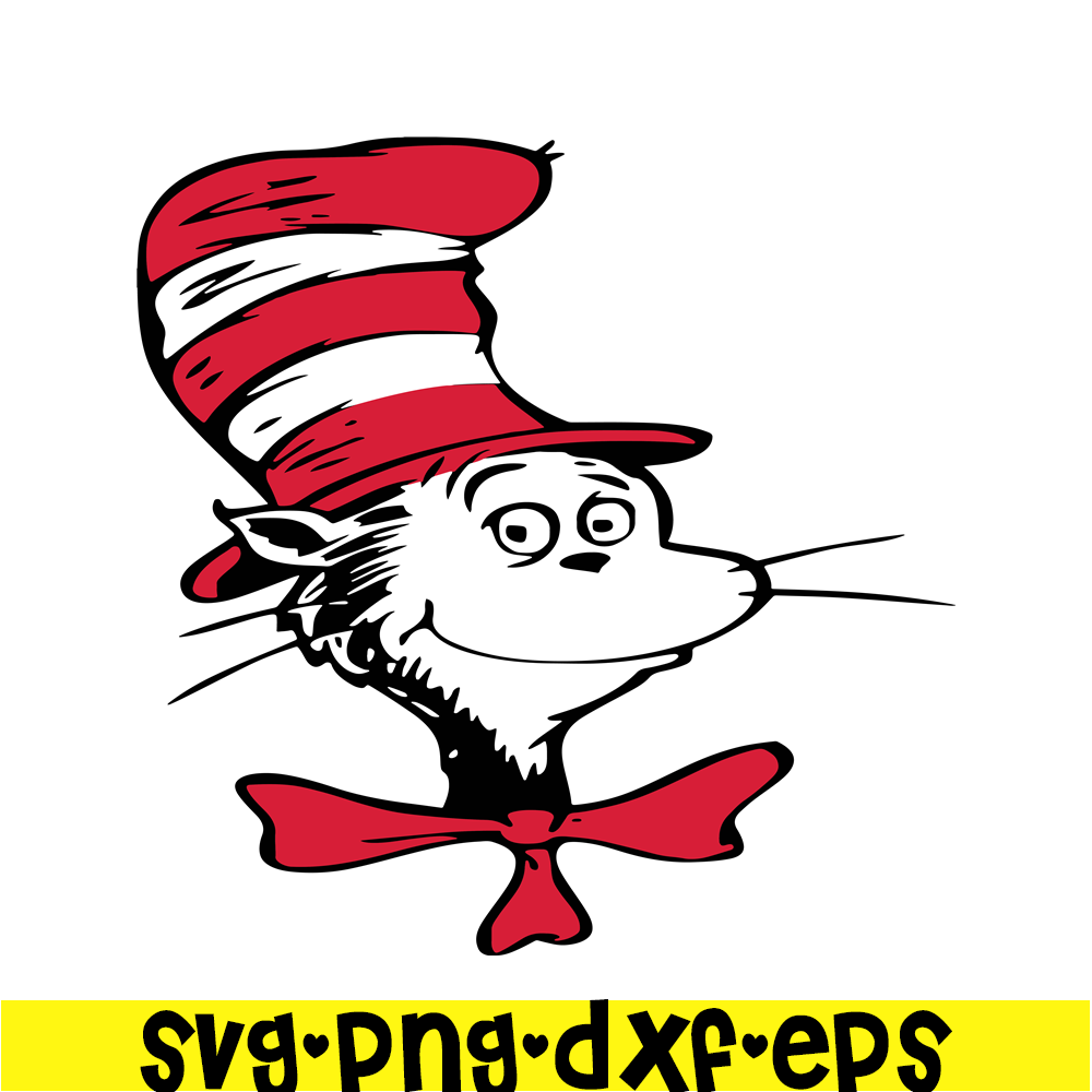 DS104122319-The Cat with red and white striped hat SVG, Dr Seuss SVG, Cat In The Hat SVG DS104122319.png