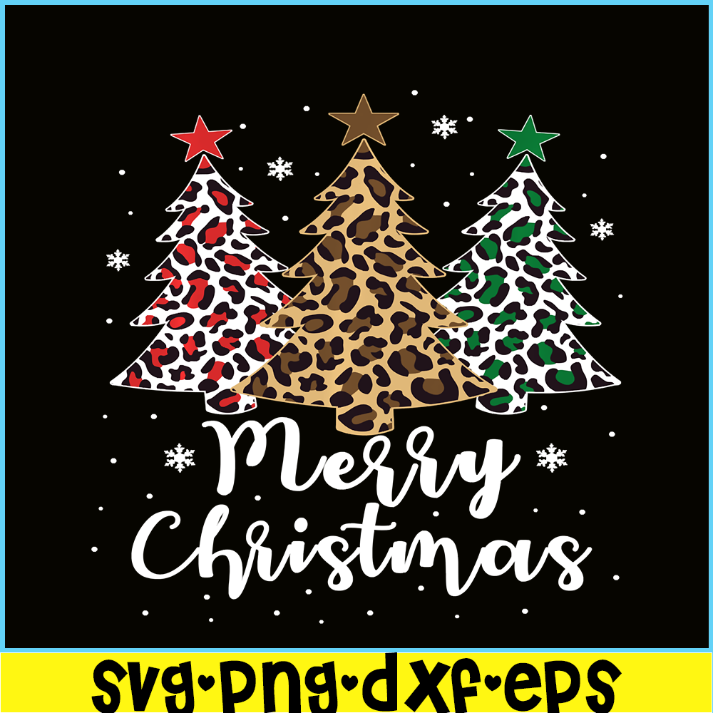 PNG14102376-Animal Leopard Christmas Tree Santa Xmas Merry Christmas Long Sleeve T-Shirt Png.png