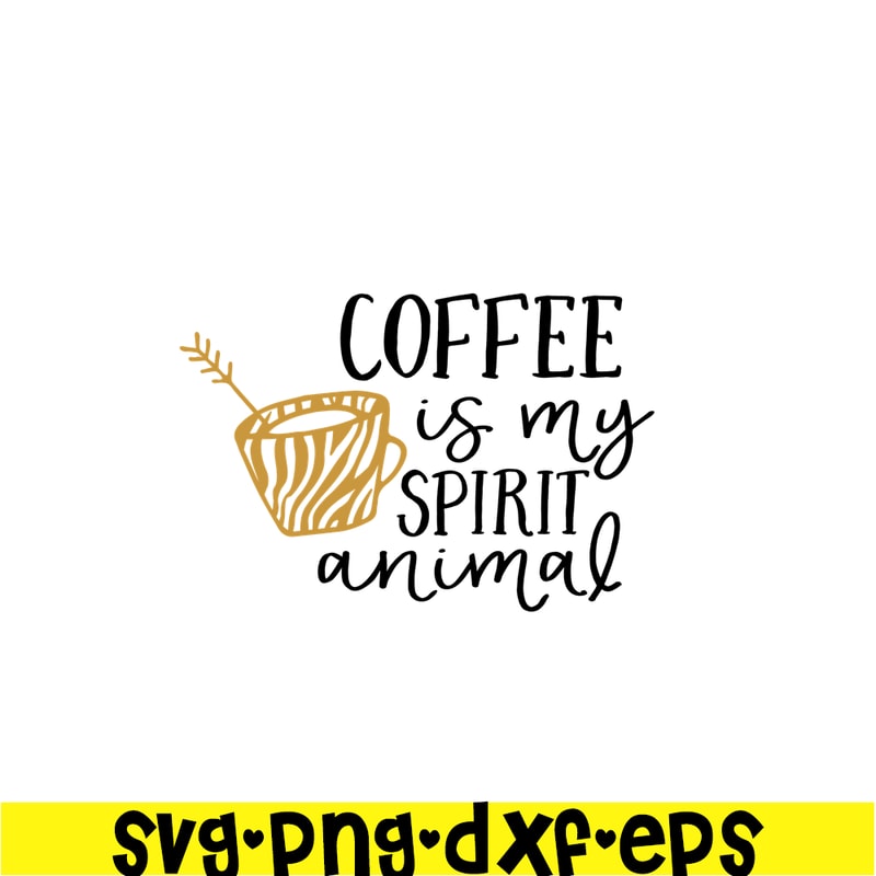 STB108122331-Coffee Is My Spirit Animal SVG, Starbucks SVG, Starbucks Coffee SVG STB108122331.png